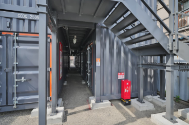 ハローストレージ堺区松屋大和川通｜屋外型トランクルーム